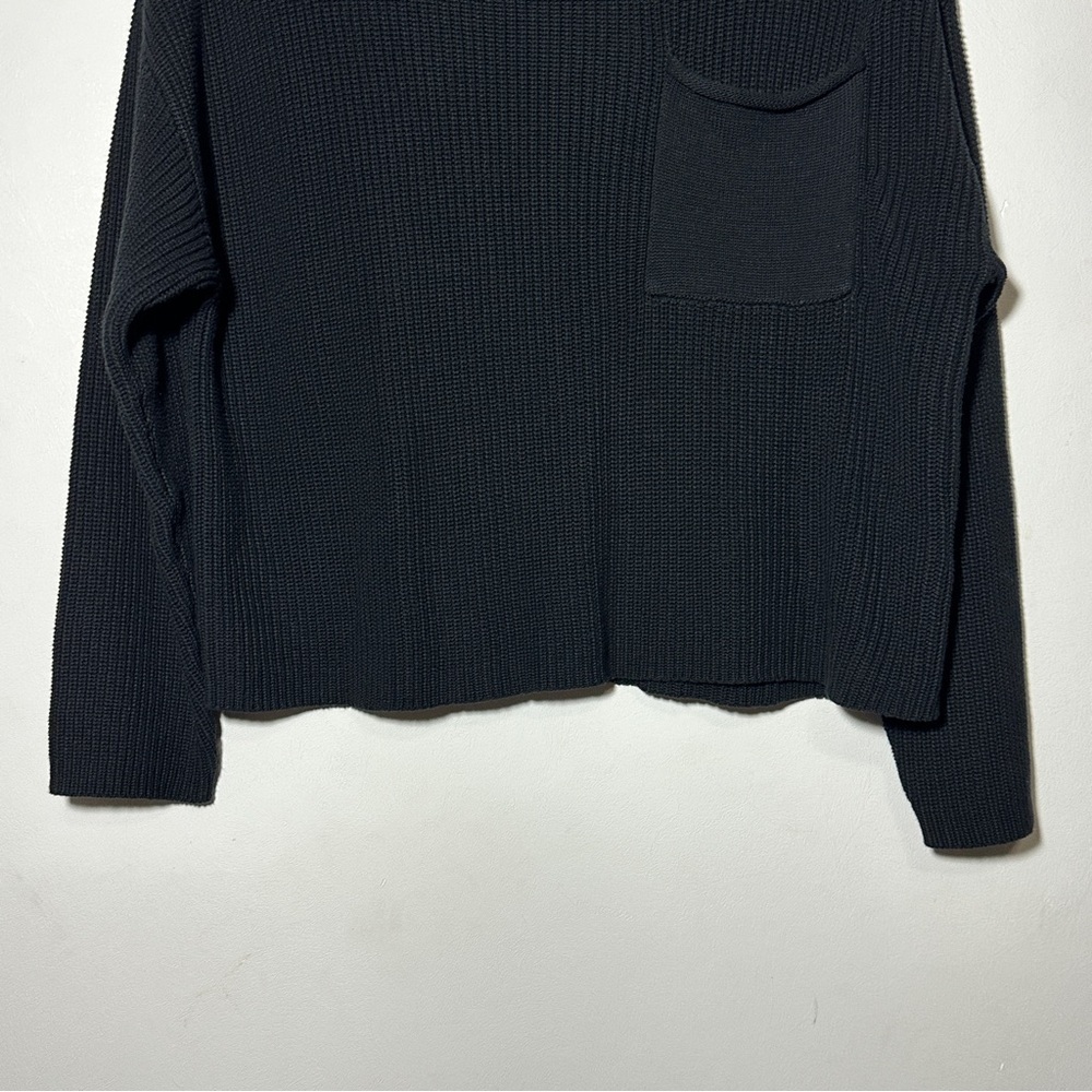 Woman’s Two Piece Long Sleeve Knit Sweater Oversized Wide Leg Joggers Large - Picture 6 of 12